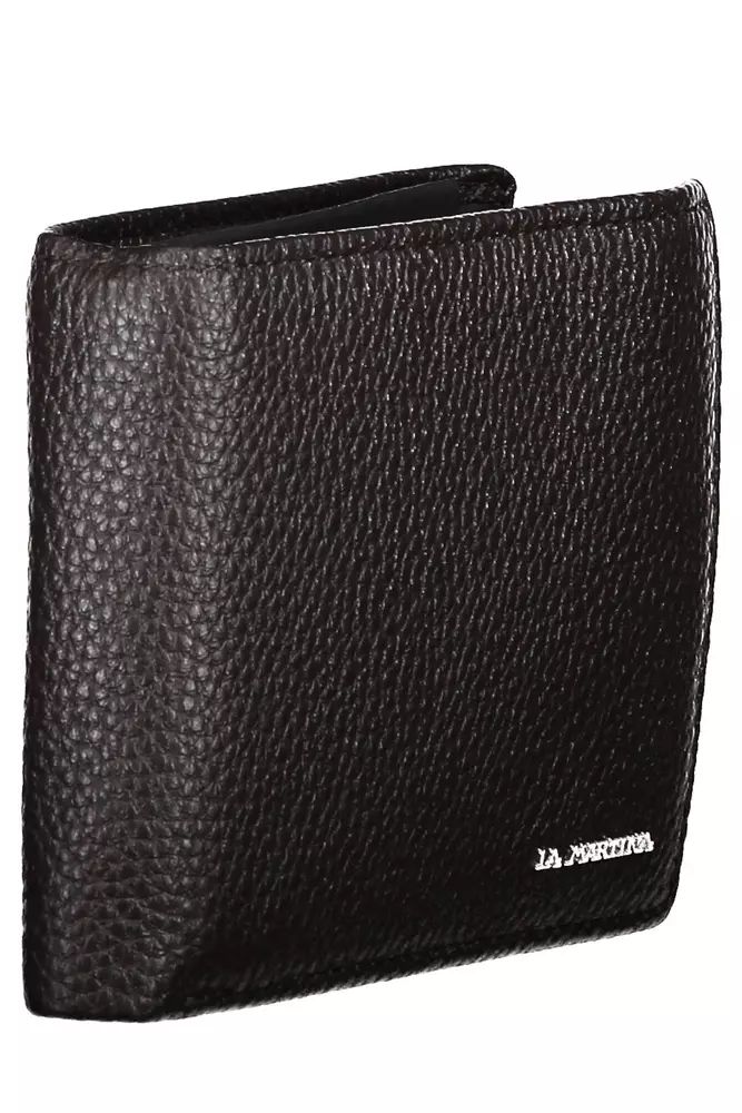 La Martina Brown Leather Wallet