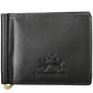 La Martina Black Leather Wallet