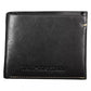 La Martina Black Leather Wallet