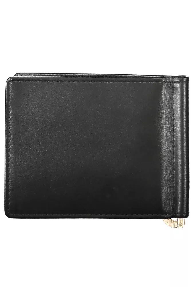 La Martina Black Leather Wallet