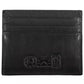 La Martina Black Leather Wallet