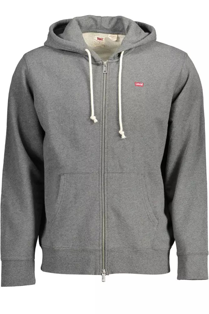 Levi's Gray Cotton Sweater