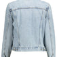 Levi's Light Blue Cotton Jackets & Coat