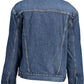 Levi's Blue Cotton Jackets & Coat