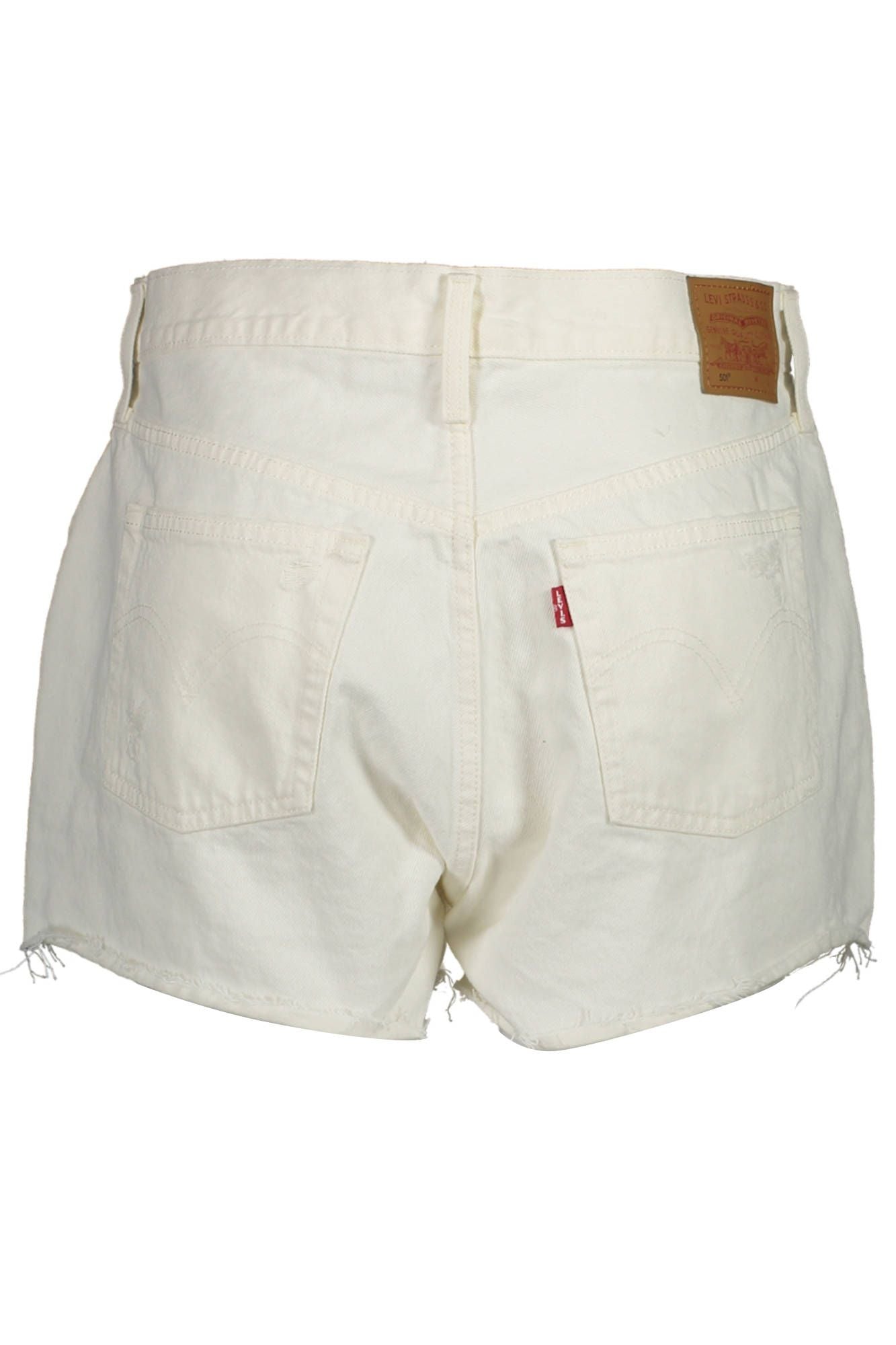 Levi's White Cotton Jeans & Pant