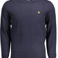 Lyle & Scott Blue Cotton Sweater