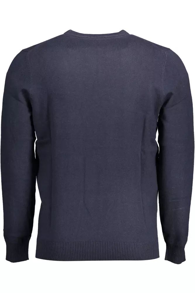 Lyle & Scott Blue Cotton Sweater