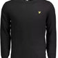 Lyle & Scott Black Cotton Sweater