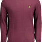 Lyle & Scott Purple Cotton Sweater