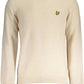 Lyle & Scott Beige Wool Sweater