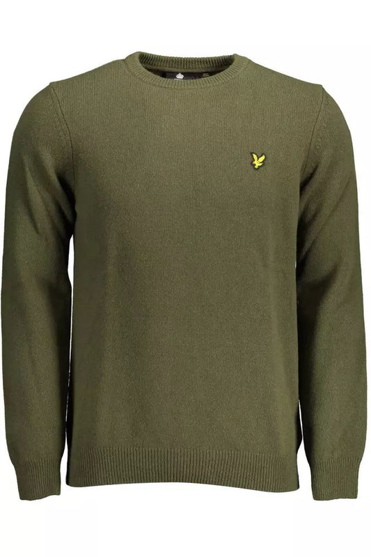 Lyle & Scott Green Wool Sweater