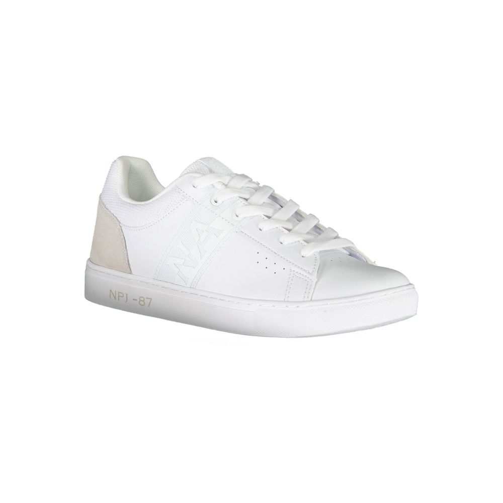 Napapijri White Polyester Sneaker