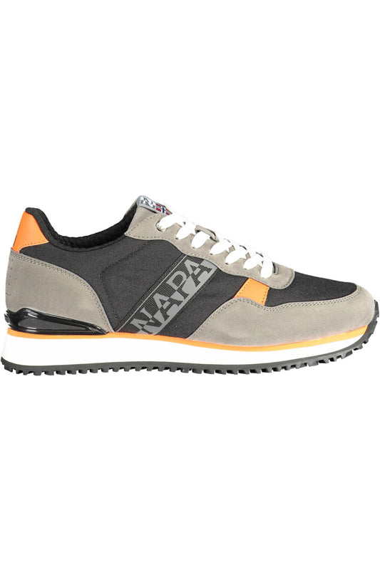 Napapijri Gray Polyester Sneaker