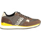 Napapijri Brown Polyester Sneaker