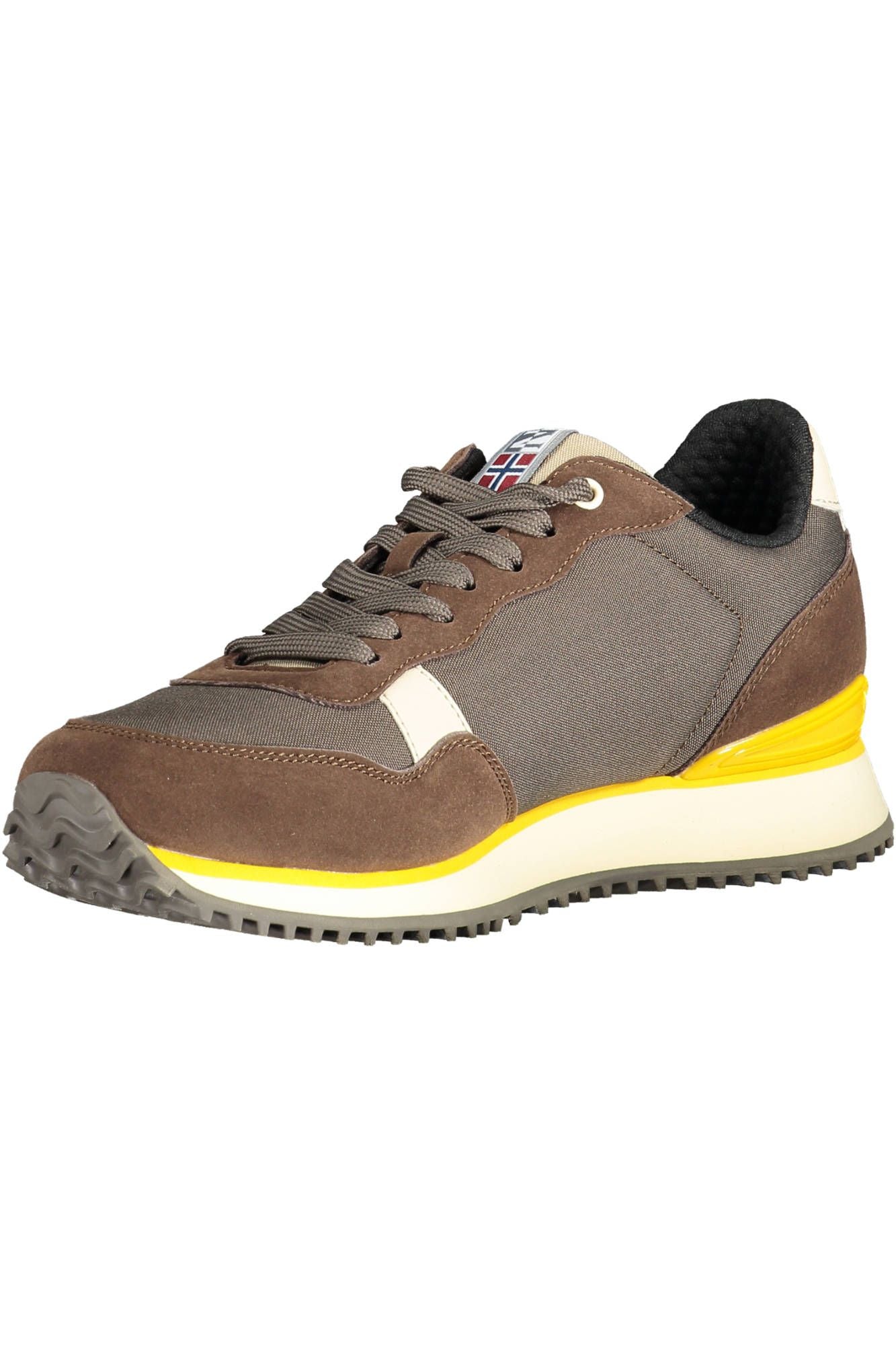 Napapijri Brown Polyester Sneaker