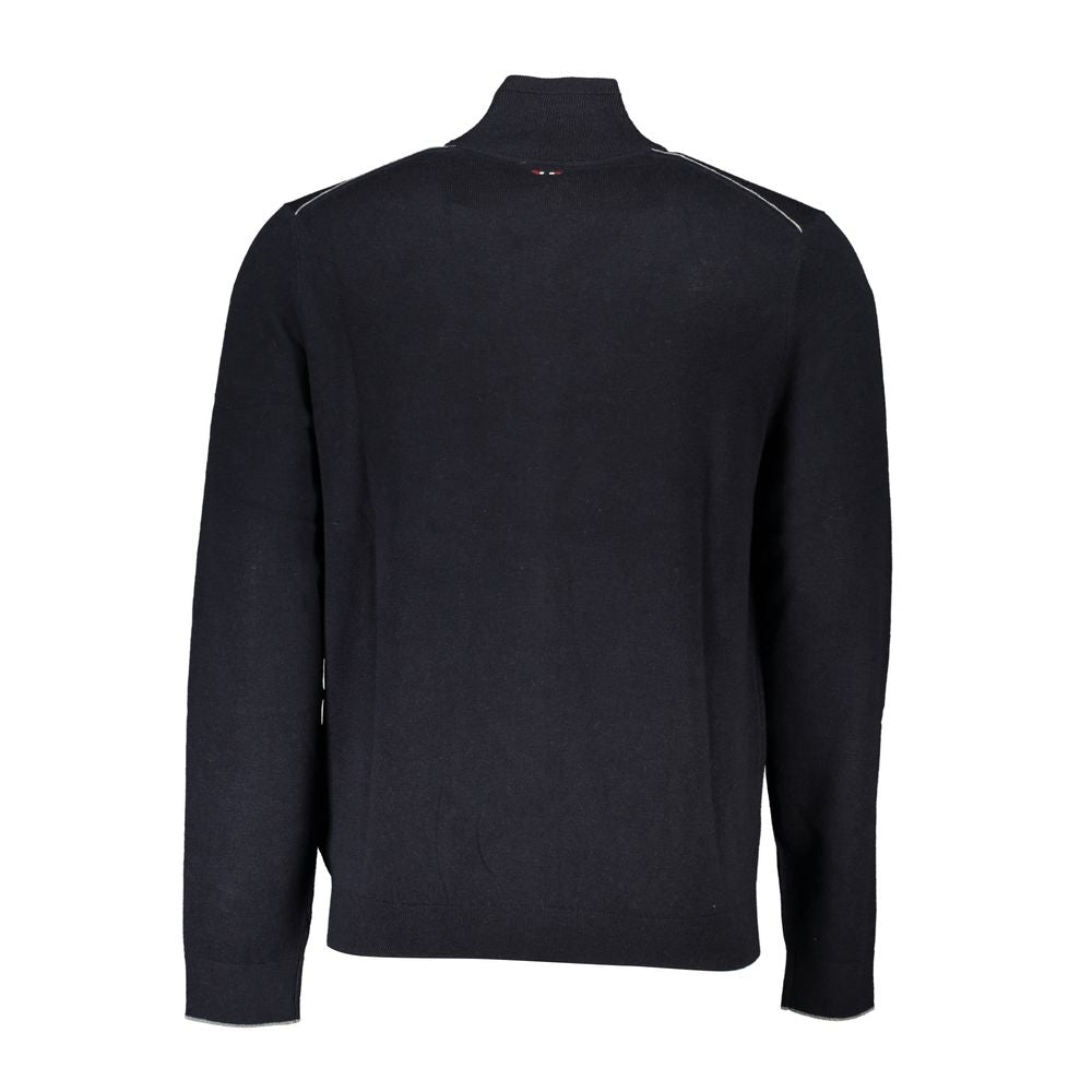 Napapijri Black Fabric Sweater