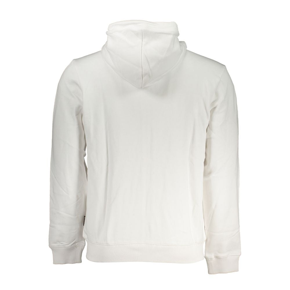 Napapijri White Cotton Sweater