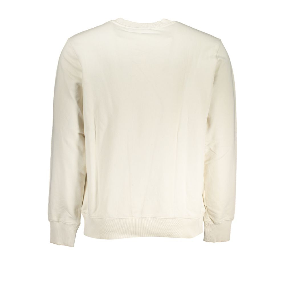 Napapijri White Cotton Sweater