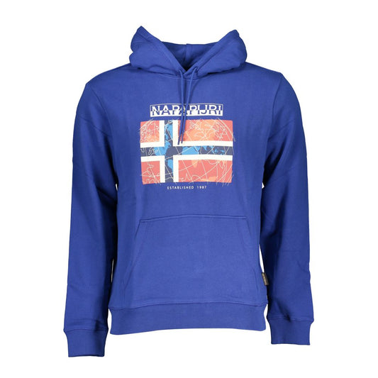 Napapijri Blue Cotton Sweater