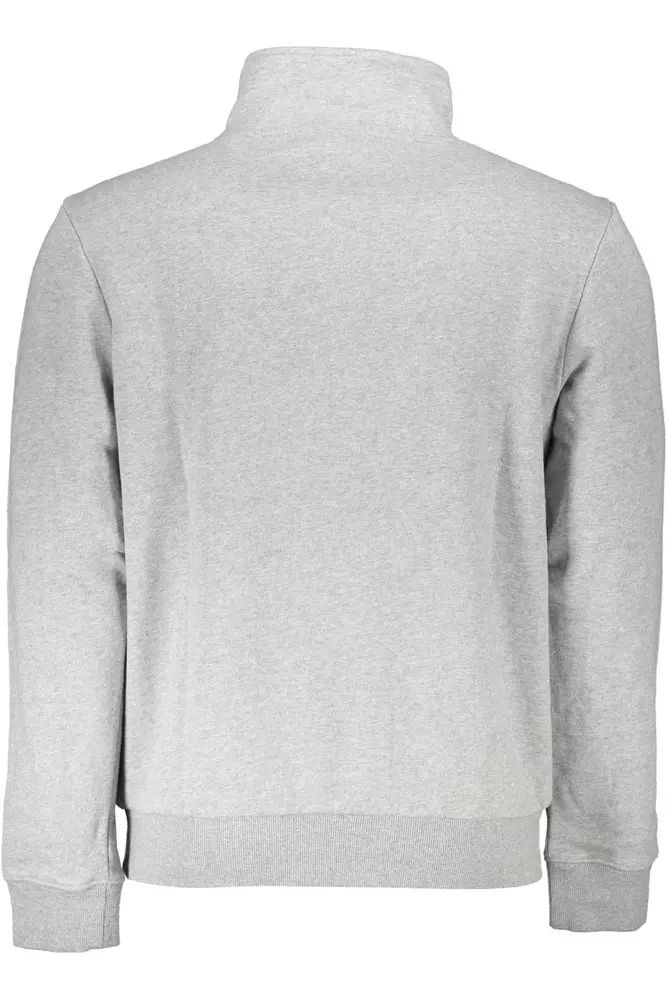 Napapijri Gray Cotton Sweater