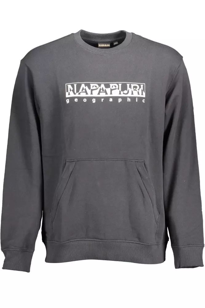 Napapijri Black Cotton Sweater