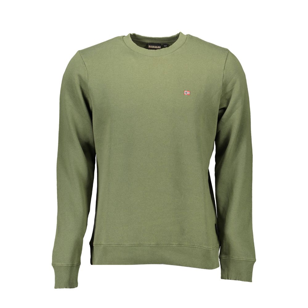 Napapijri Green Cotton Sweater