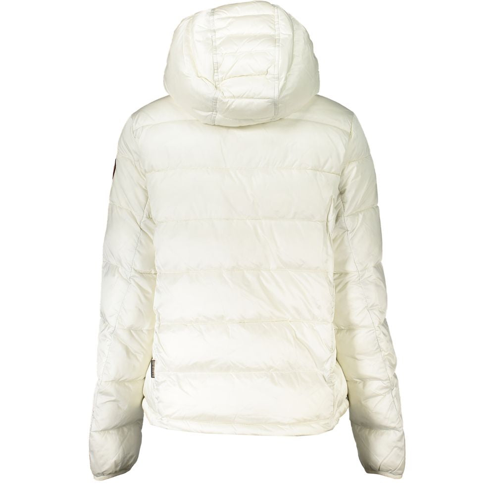 Napapijri White Polyamide Jackets & Coat