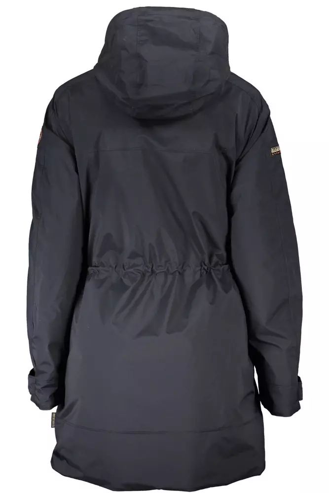 Napapijri Black Polyester Jackets & Coat