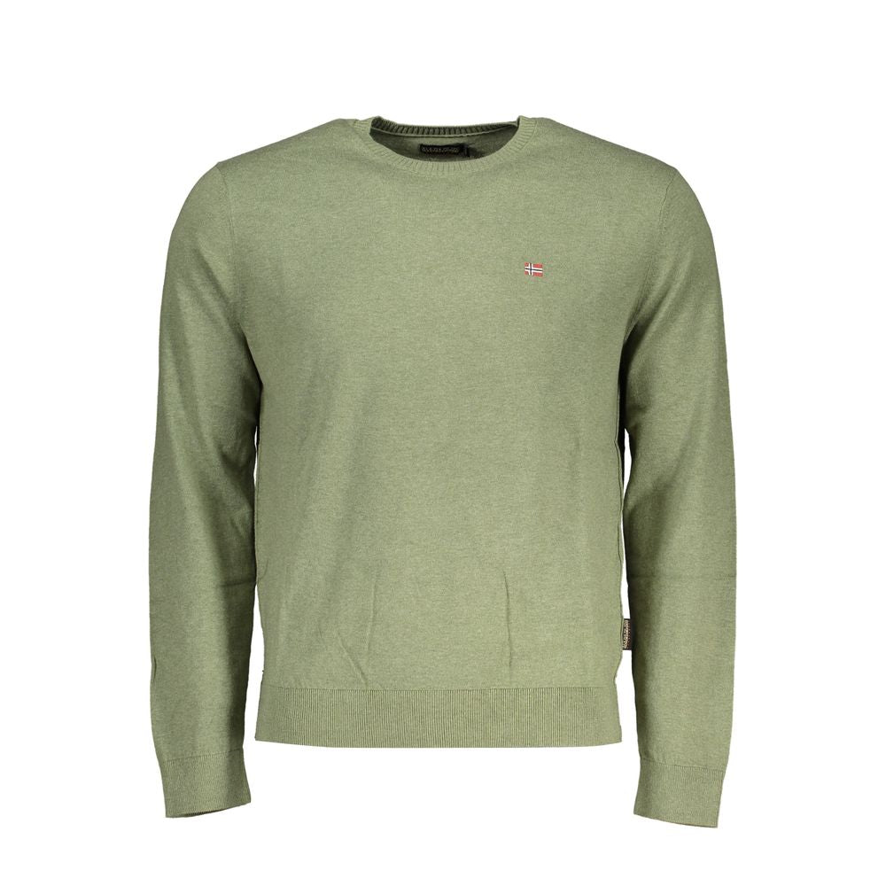 Napapijri Green Cotton Sweater