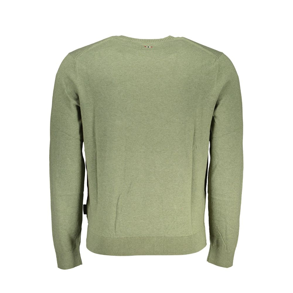 Napapijri Green Cotton Sweater