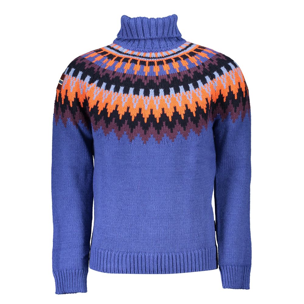 Napapijri Blue Fabric Sweater