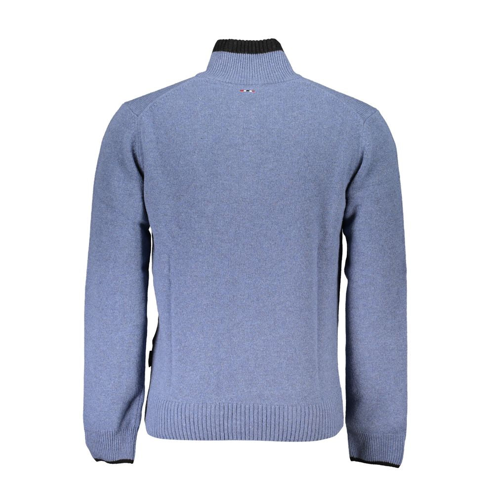 Napapijri Blue Fabric Sweater