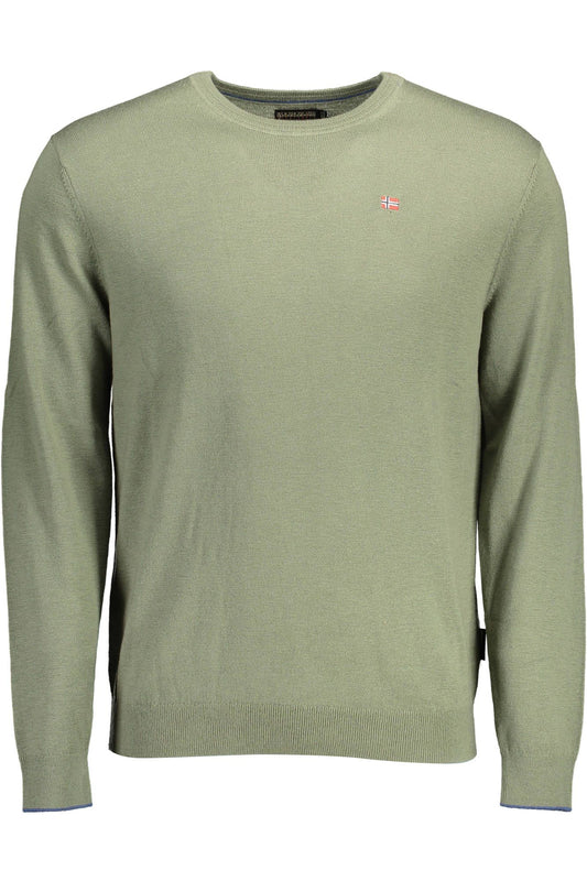 Napapijri Green Wool Sweater