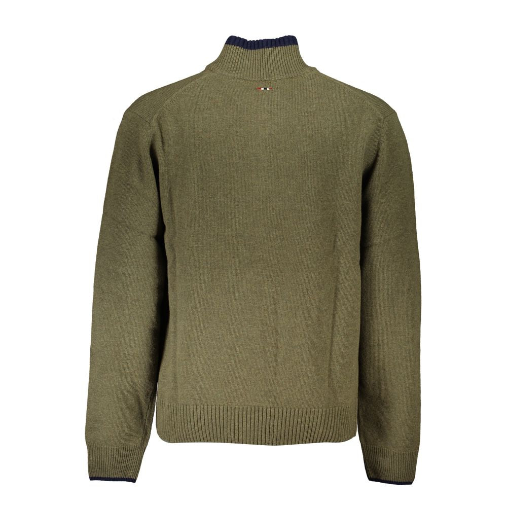 Napapijri Green Fabric Sweater