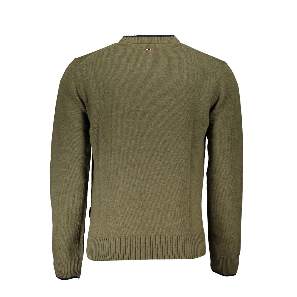 Napapijri Green Fabric Sweater