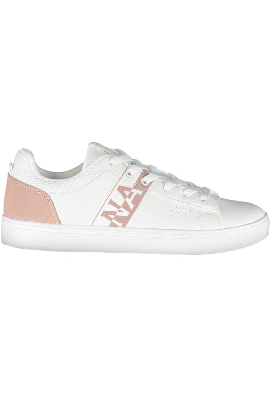 Napapijri White Polyester Sneaker