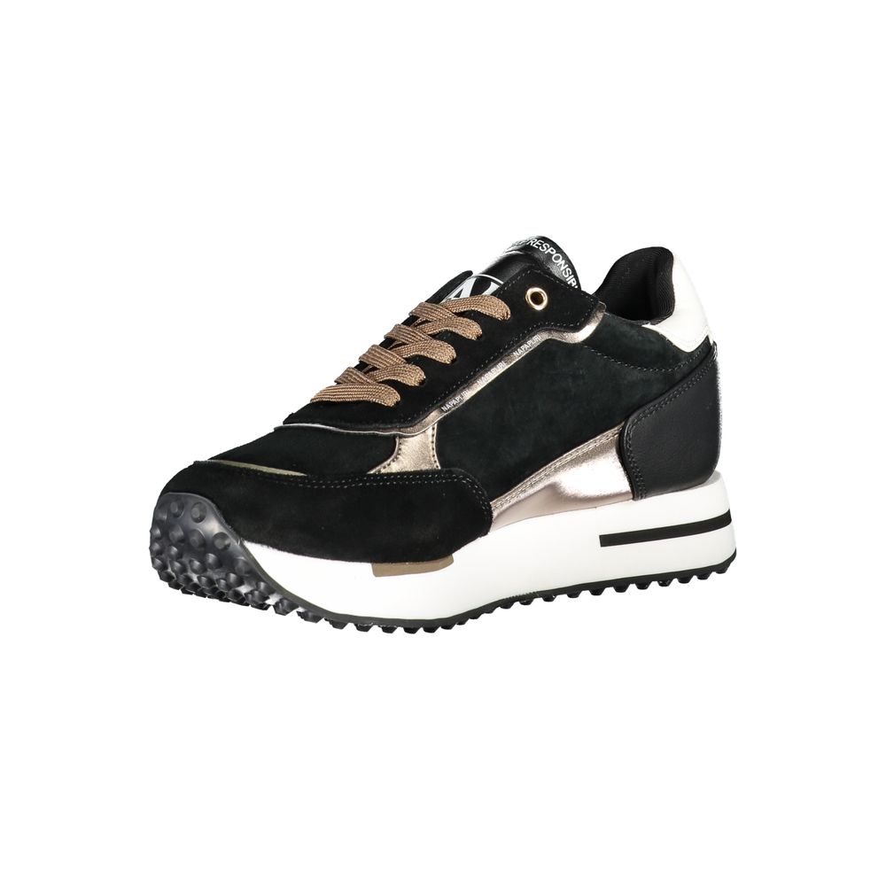 Napapijri Black Polyester Sneaker