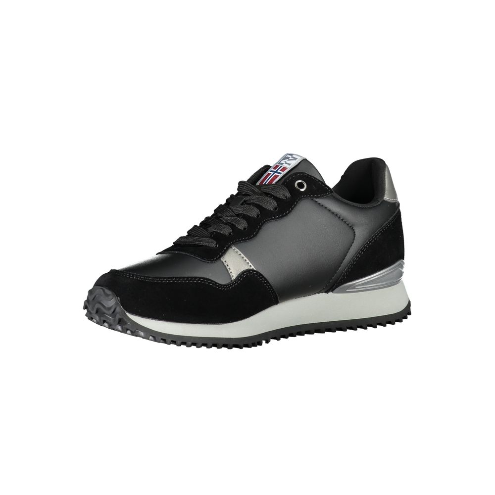 Napapijri Black Polyester Sneaker