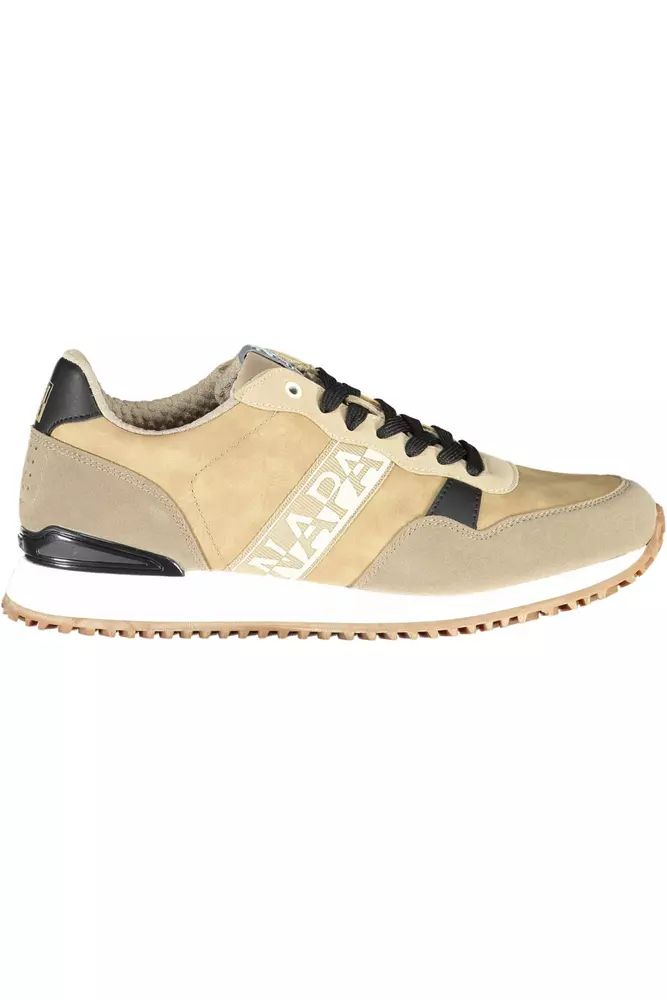 Napapijri Beige Polyester Sneaker