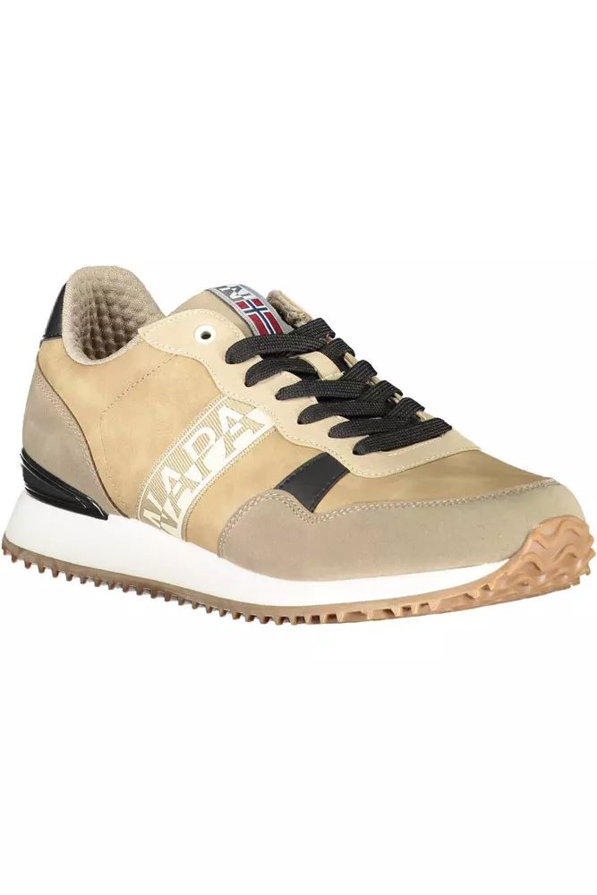 Napapijri Beige Polyester Sneaker