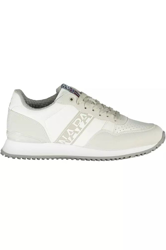 Napapijri White Polyester Sneaker