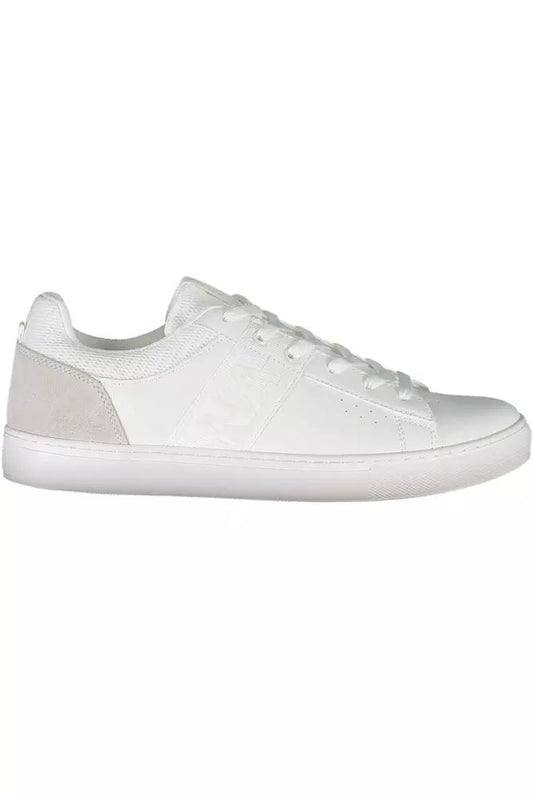 Napapijri White Polyester Sneaker