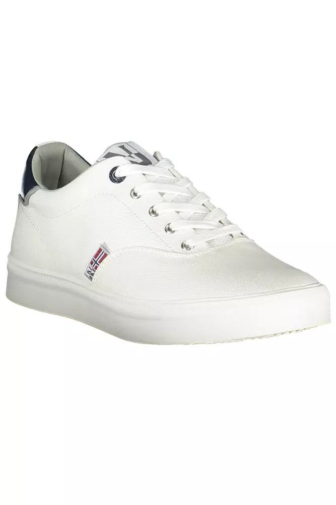 Napapijri White Polyester Sneaker