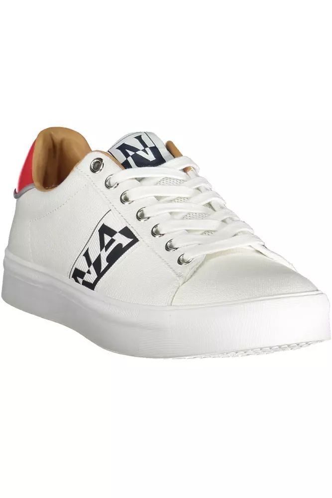 Napapijri White Polyester Sneaker