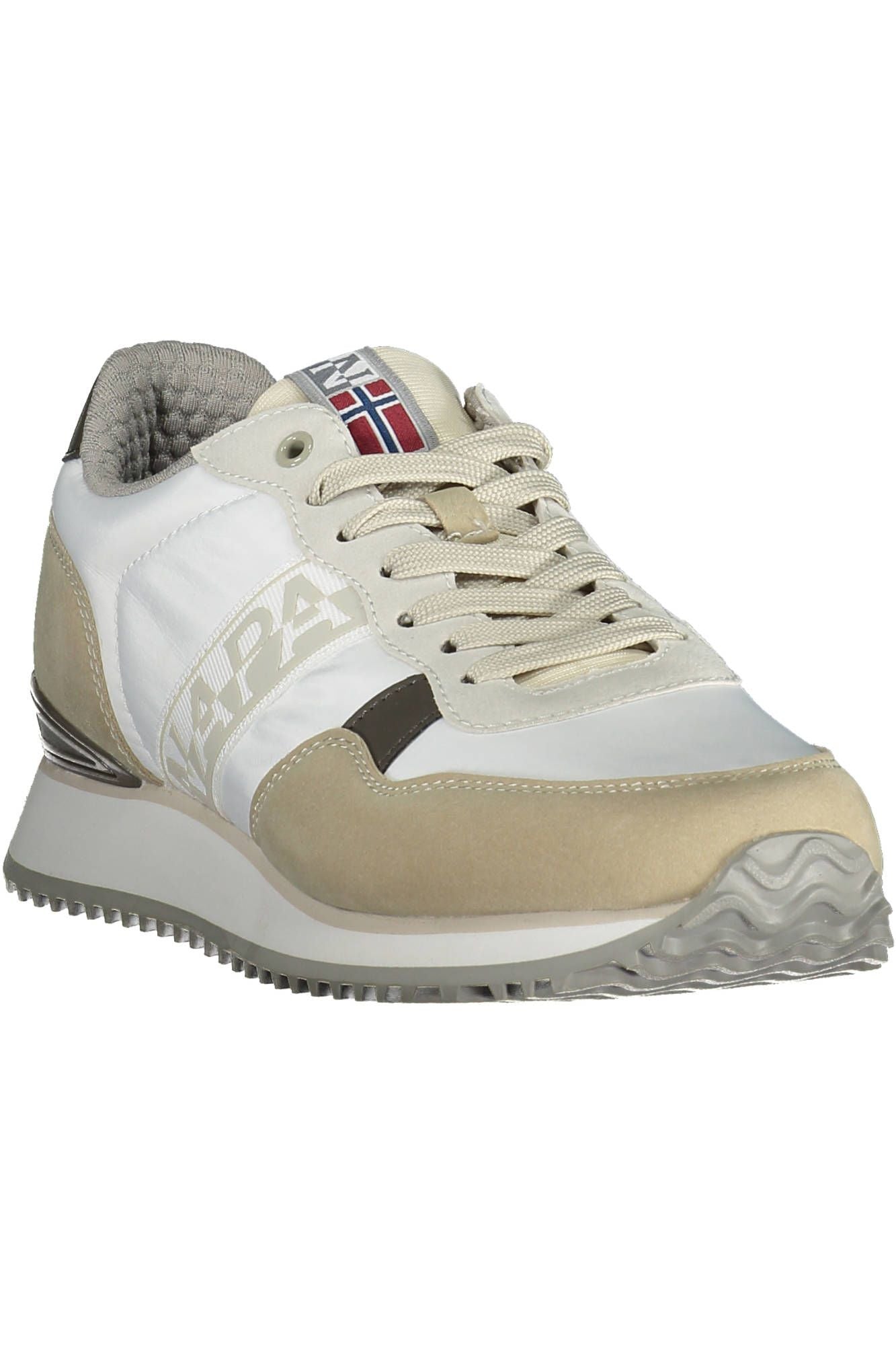 Napapijri White Polyester Sneaker