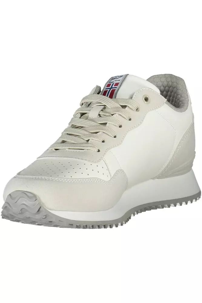 Napapijri White Polyester Sneaker