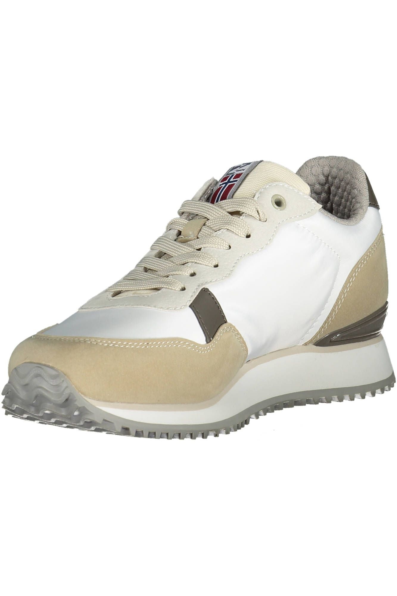 Napapijri White Polyester Sneaker