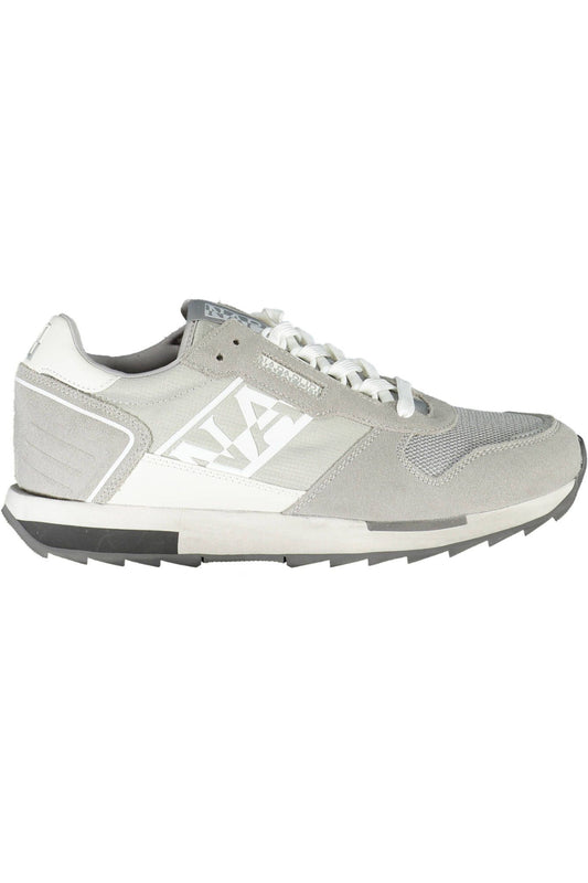 Napapijri Gray Polyester Sneaker