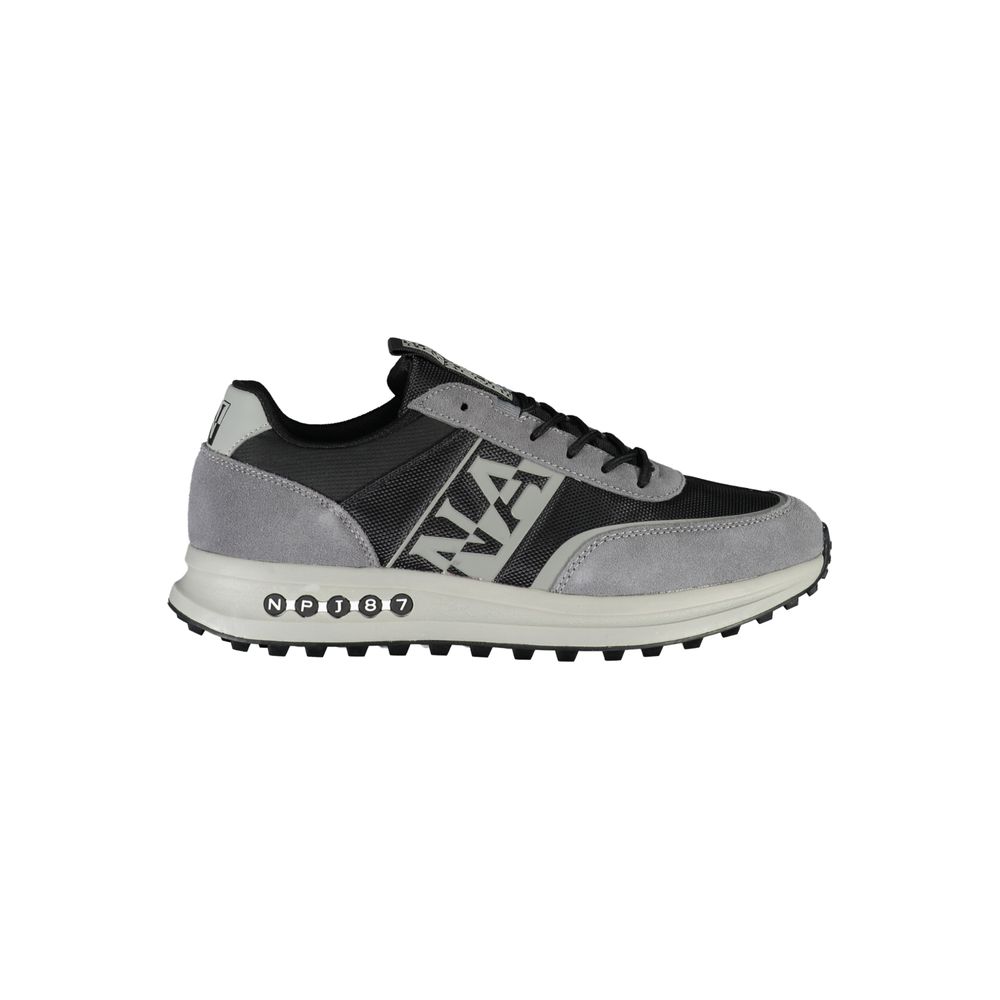 Napapijri Gray Polyester Sneaker