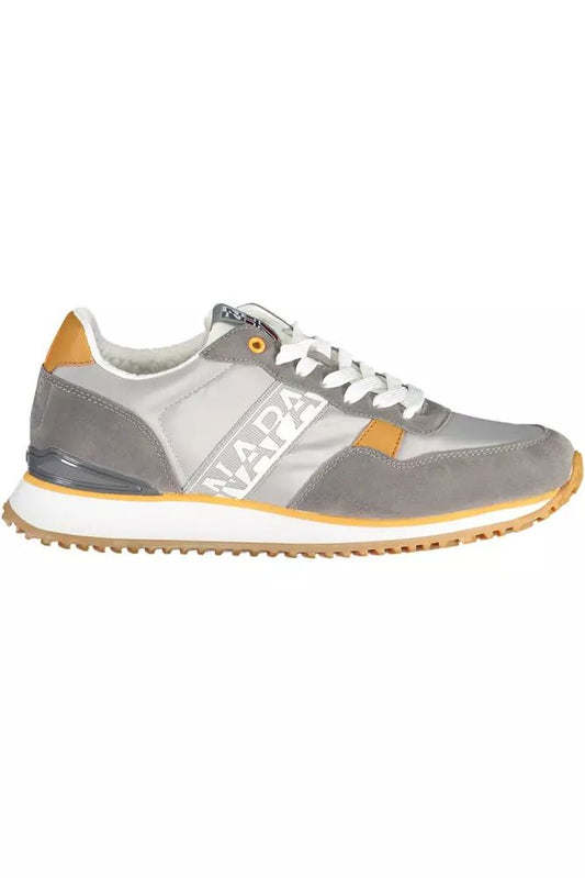 Napapijri Gray Polyester Sneaker